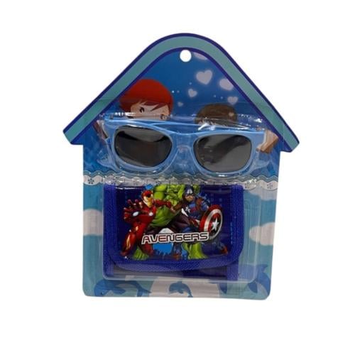 طقم هدايا محفظة ونظارة