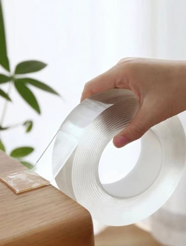 شريط لاصق وجهين شفاف 2متر