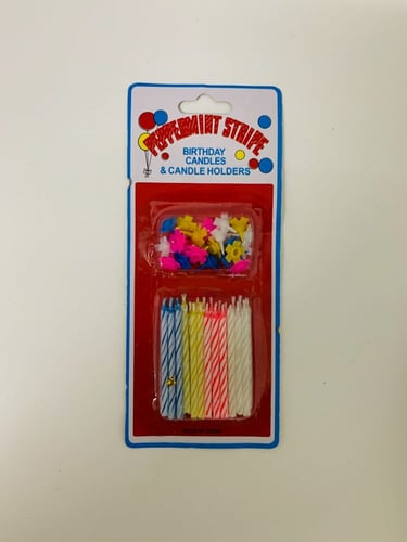 شموع صغيره للتورته