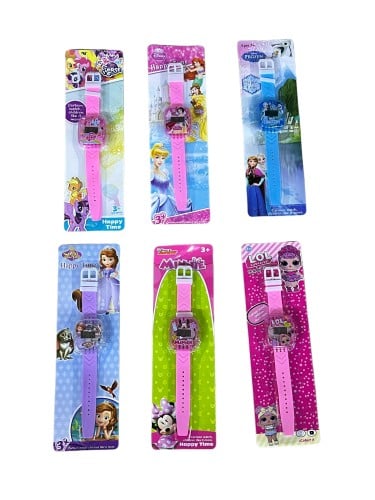 ساعة اطفال بناتي/1قطعة