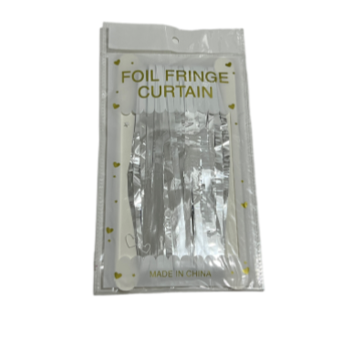 ستارة حفلات فضي(قطعة واحدة)