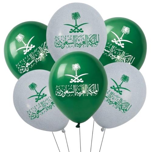 بالونات اليوم الوطني 30 حبة