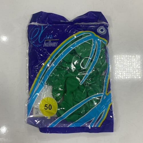 بالونات اخضر 50 بالونة