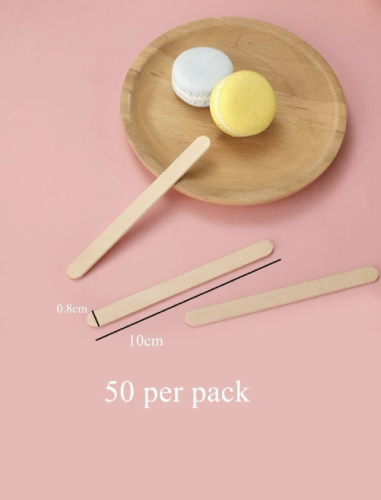 اعواد ايسكريم صغيره المغلف 50 حبة