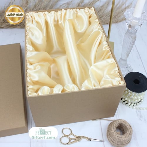 بوكس هدايا ترابي مبطن