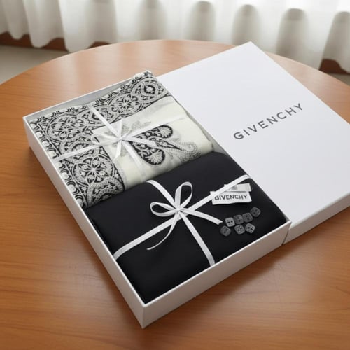 طقم رجالي شتوي فاخر: قماش جيفنشي وشال كشميري