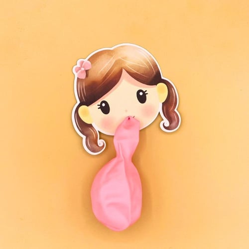 توزيعات بلالين بناتيه