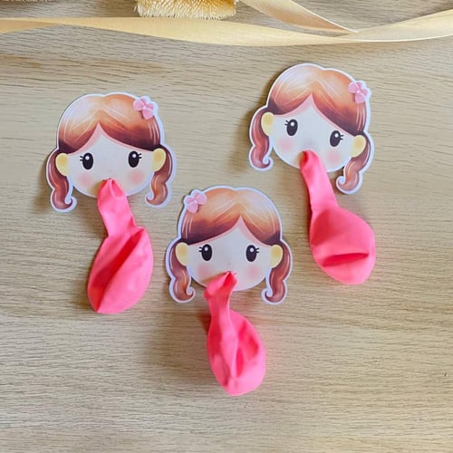 توزيعات بلالين بناتيه