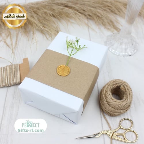 تغليف كلاسيك مع ختم شمعي