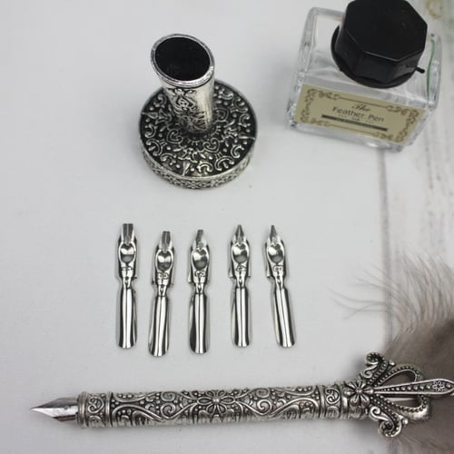 طقم قلم ريشة