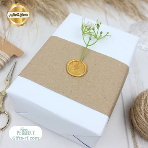 تغليف كلاسيك مع ختم شمعي