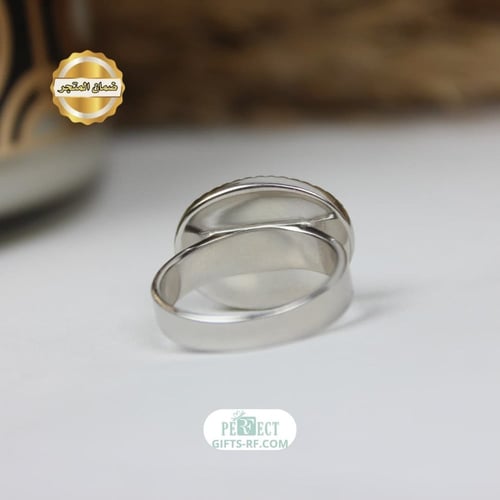 خاتم ملكي بيضاوي كرستال