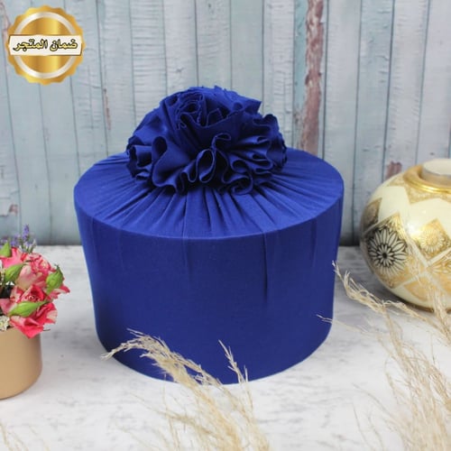 تغليف قماش أزرق