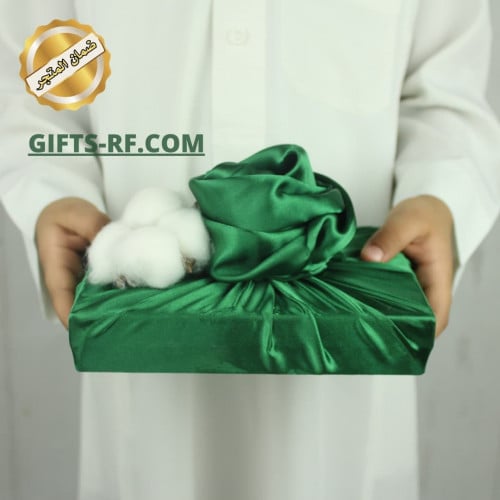 تغليف وطني مع قطن