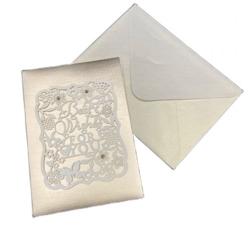 كرت ورقي فاخر + ظرف