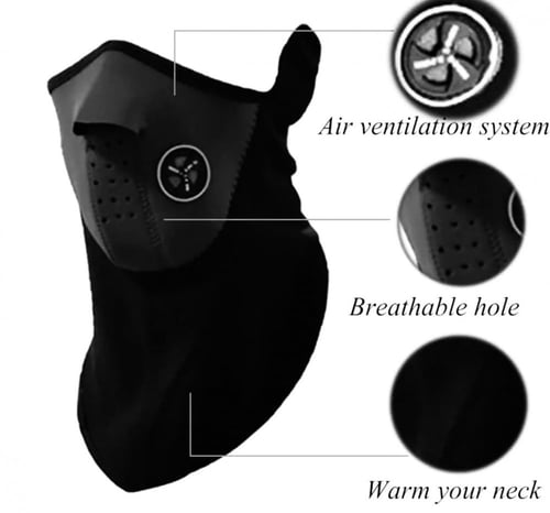 لثام وجه رياضي خفيف مريح