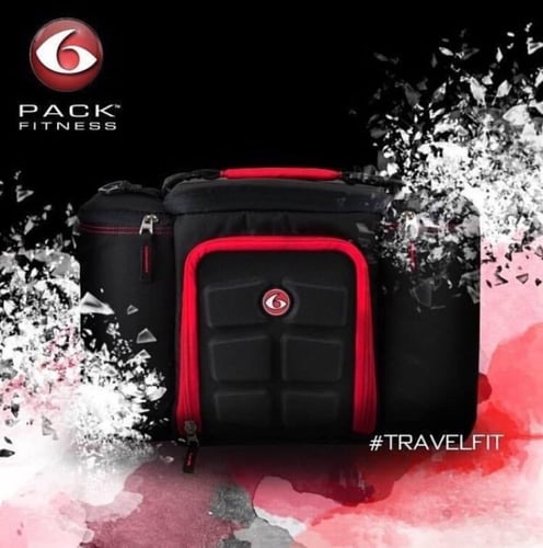 SIXPACK BAG 300 - RED/BLACK