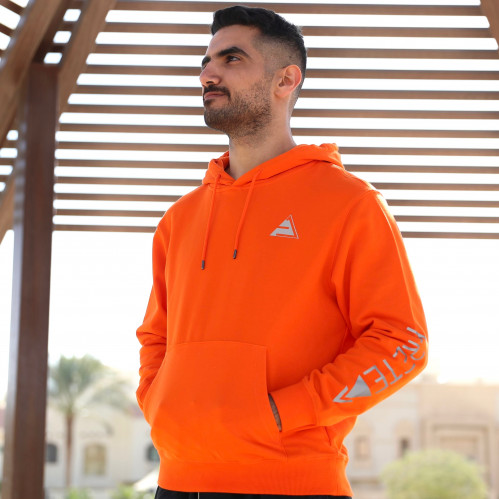 Orange Hoodie