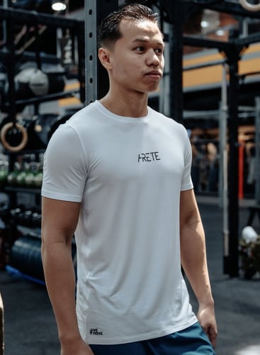 ARETE Bamboo White T-shirt