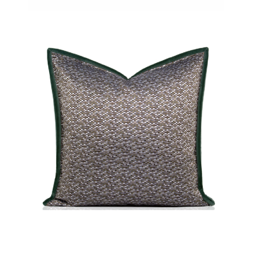 مخدة من الحرير بلون الزيتون