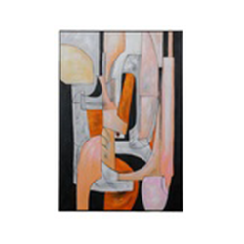 لوحة جدارية من سبائك الألومنيوم مرسومة يدويًا