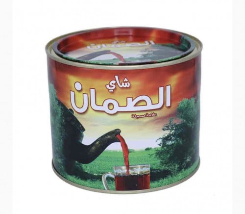 شاي الصمان علبه حديد