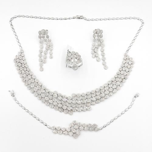 طقم لومارا الماس طبيعي ( DSET.38 )