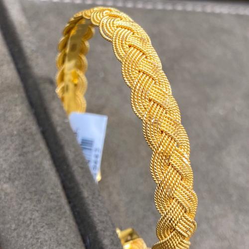 (005.BR)اسوارة مجدولة عيار 21