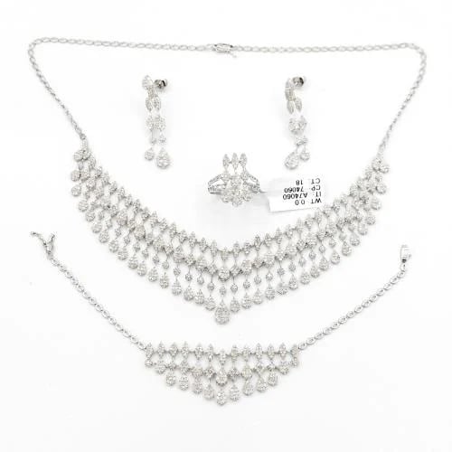 طقم سندالا الماس طبيعي ( DSET.36 )