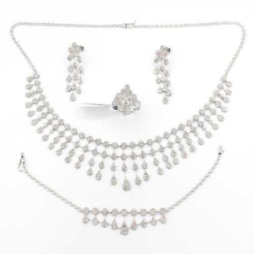 طقم سولارا الماس طبيعي ( DSET.41 )