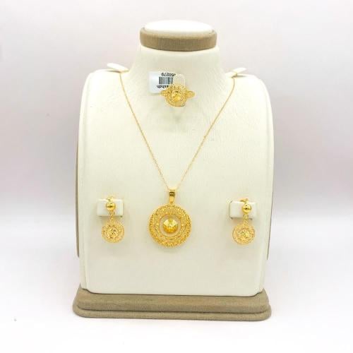 نصف طقم ذهب عيار 21