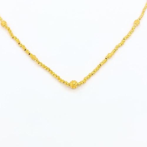 (151.LN)عقد ذهب امالا عيار 21