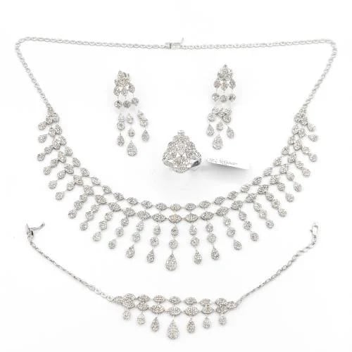 طقم إليارا الماس طبيعي ( DSET.35 )