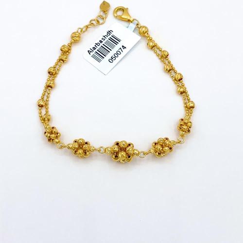 (BC.395) اسوارة ذهب امالا عيار 21