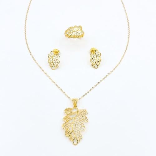 نصف طقم ذهب عيار 21