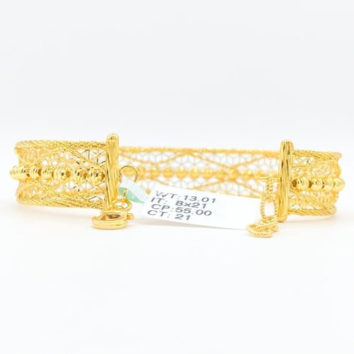 (339.BR)اسوارة ذهب عيار 21