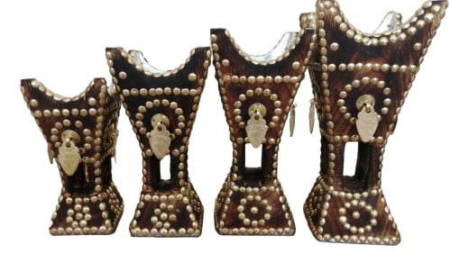 مبخرة حايلية خشبية (حلق)