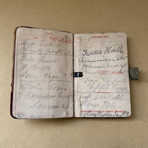 مذكرات Robert Hamilton