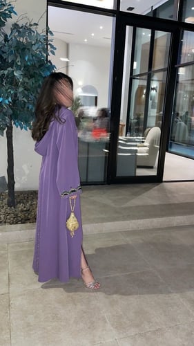 قفطان مغربي شك يدوي