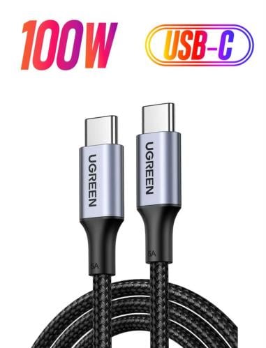 كيبل شحن يوقرين C-C 1M 100W