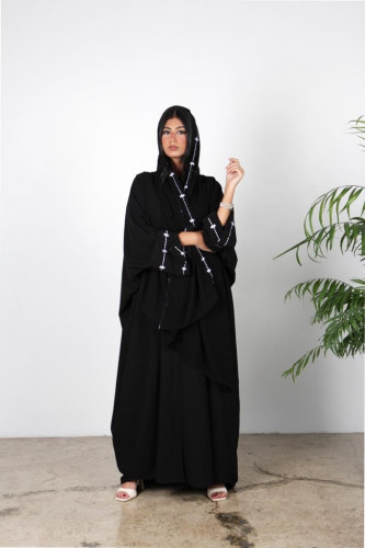 عباية تطريز قصة البشت الانيقة