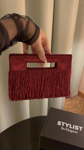 Fringe-red