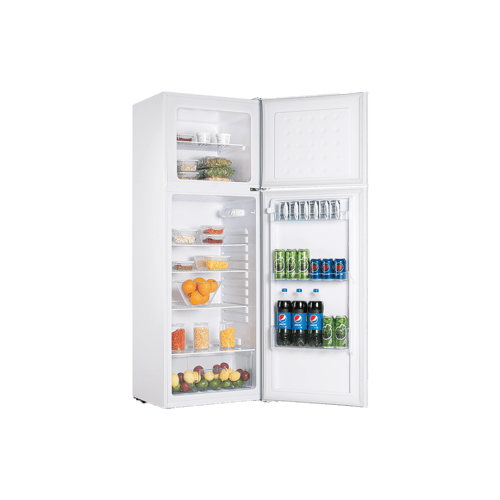 ثلاجة دانسات 10.2 قدم نظام تبريد ثلج ، اللون أبيض...