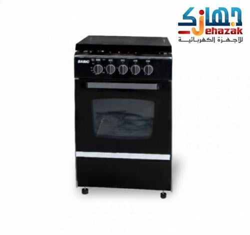 فرن بيسك غاز 4 عيون (55*55) ستيل