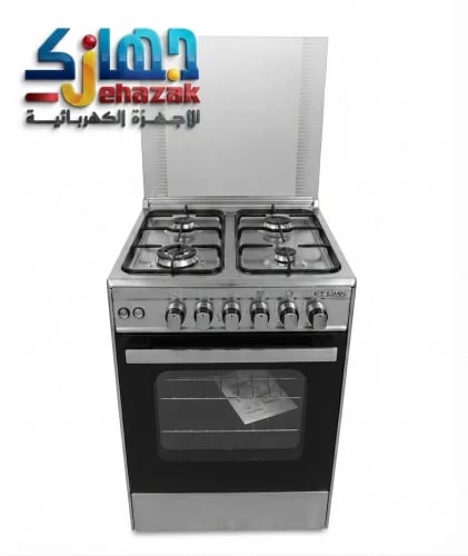 فرن غاز يونكس 55×55 سم 4 شعلات أمان كامل