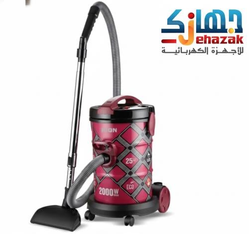 مكنسة برميل كيون 25 لتر 2.000 واط (تركي) أحمر OR-D...