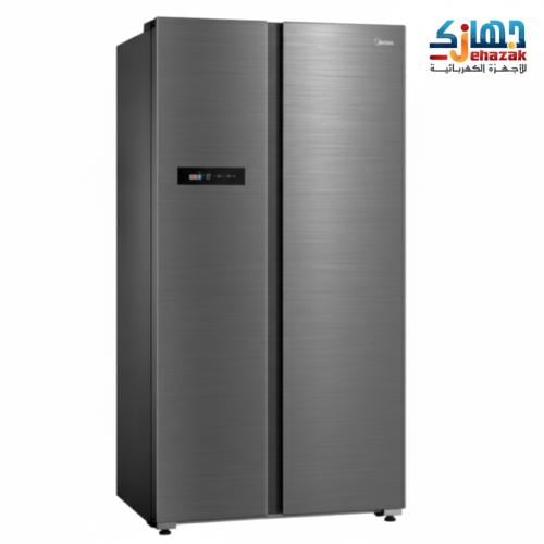ثلاجه ميديا SILVER دولابى MDRS791MYU46D