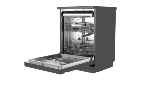 غسالة صحون ميديا 15 مكان تخزين 9 برامج واي فاي اسو...