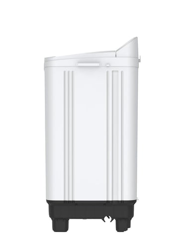 توشيبا غسالة حوضين، 8 كيلو، أبيض