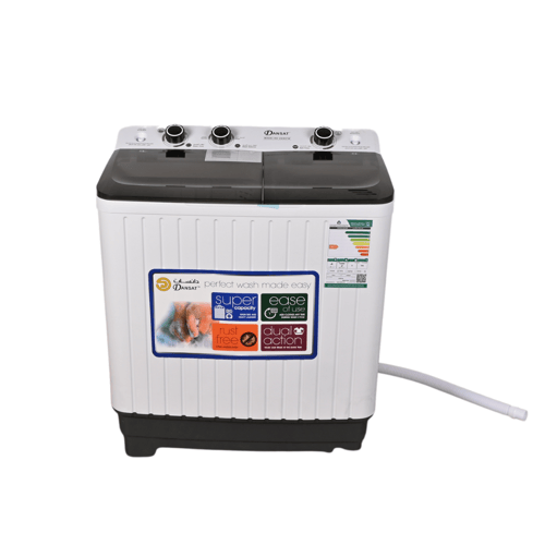 دانسات غساله حوضين سعة 5 كيلو لون ابيض رمز المنتج:...